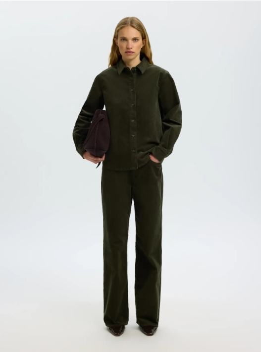 SLWWide Runa Hw Corduroy Pant