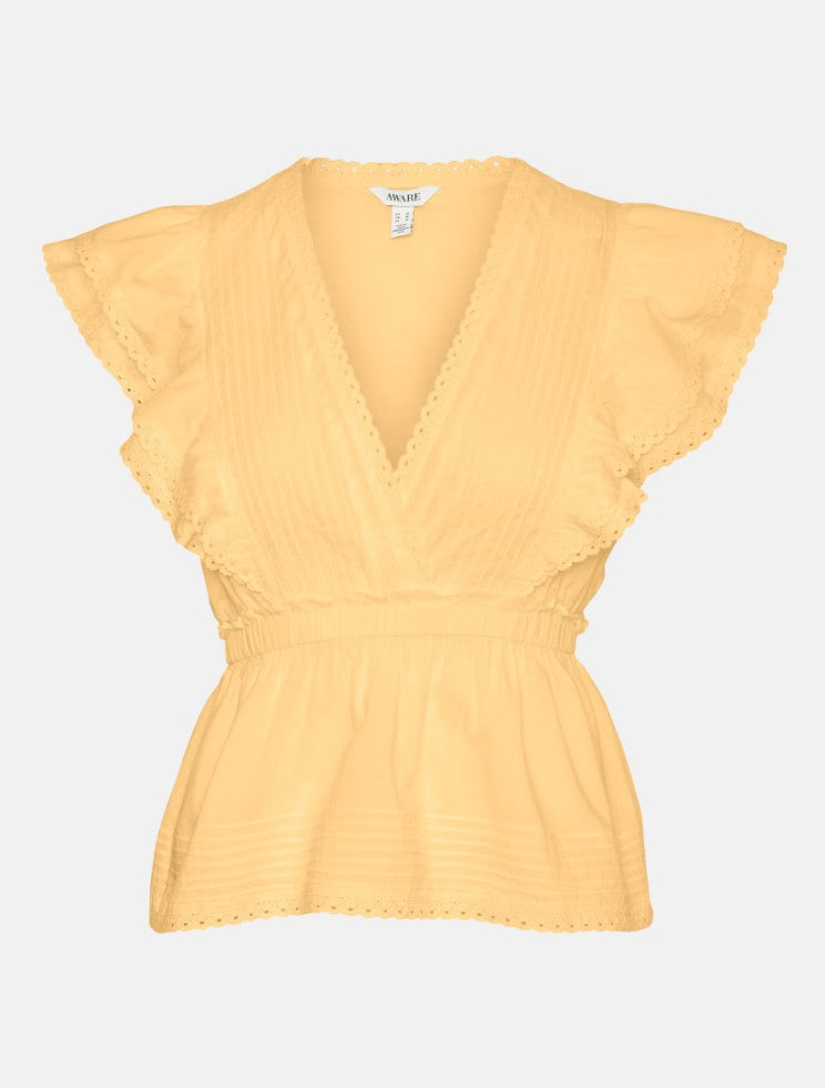 AWNORDEN SL V-NECK TOP