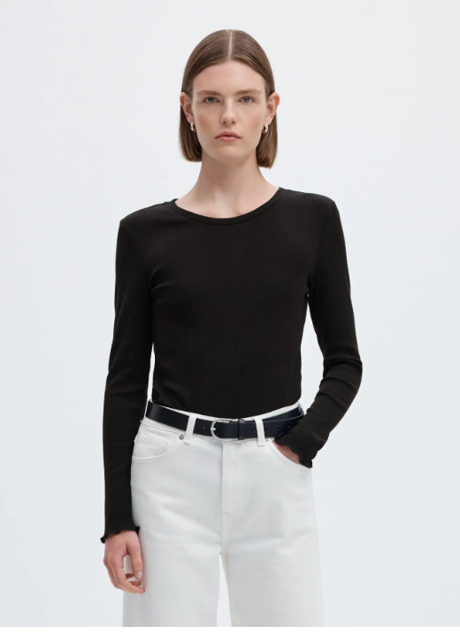SLWAnna Ls Crew Neck Tee