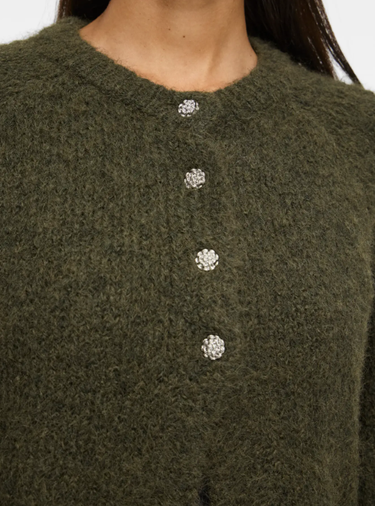 VIBows 3/4 Knit Cardigan/LN