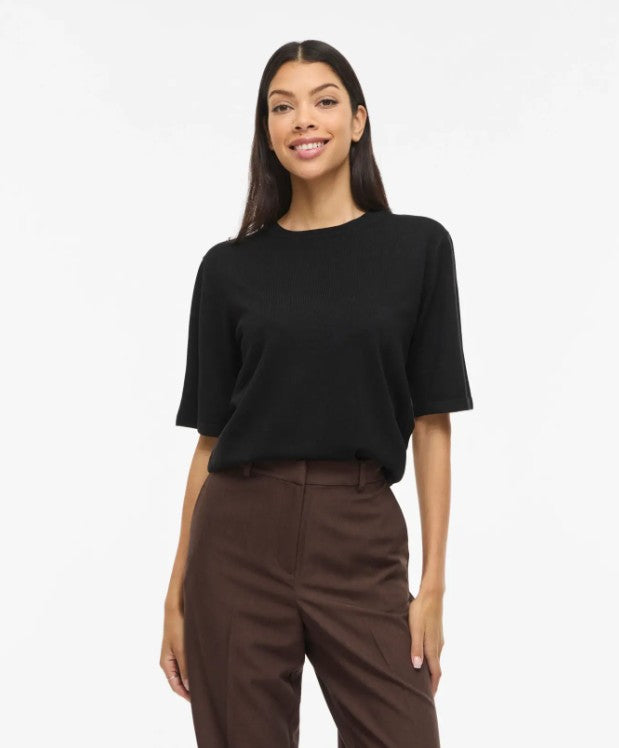VIMalu O-Neck 2/4 Knit Top Noos