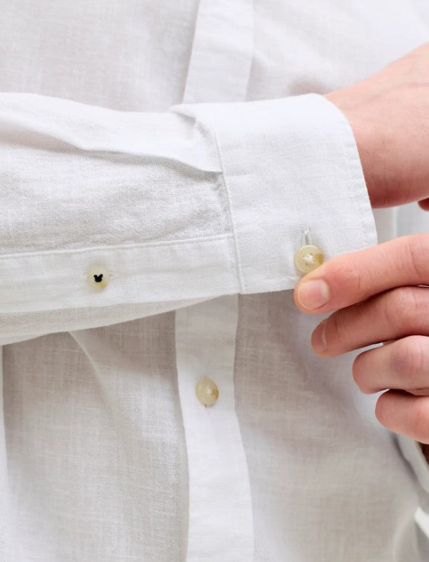 JJESummer Linen Blend L/S Shirt