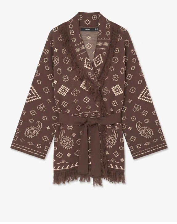VMScarlette Ls Tassel Jacquard Cardi LCS