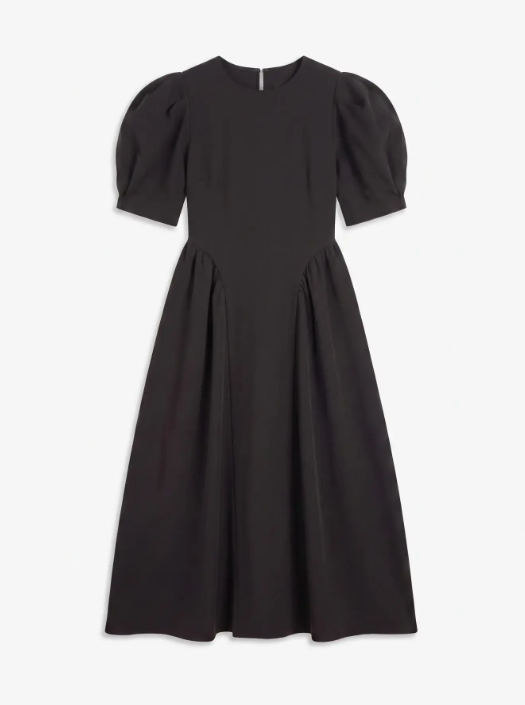 VMSally Puff Sleeve Ankle Dress WVN EXP