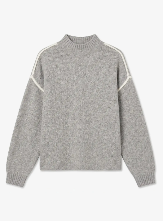 VMBoom Ls Highneck Piping Pullover