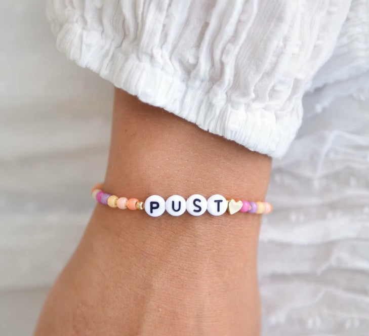 Pust Elastisk Armbånd L 17 cm