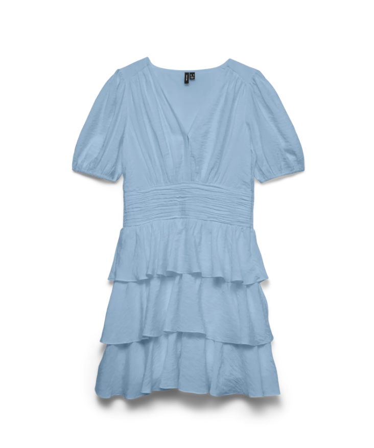 VMLise Boatneck Short Dress Exp Ga Air