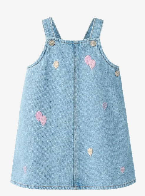 NBFSilla Dnm Bib Skirt