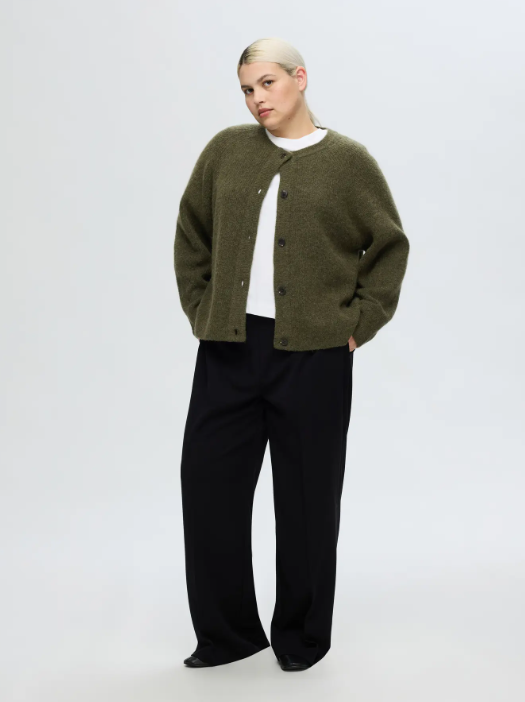 SLFLulu LS Knit Short Cardigan