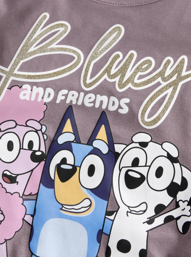 NMFAria Bluey LS Top Noos Sky